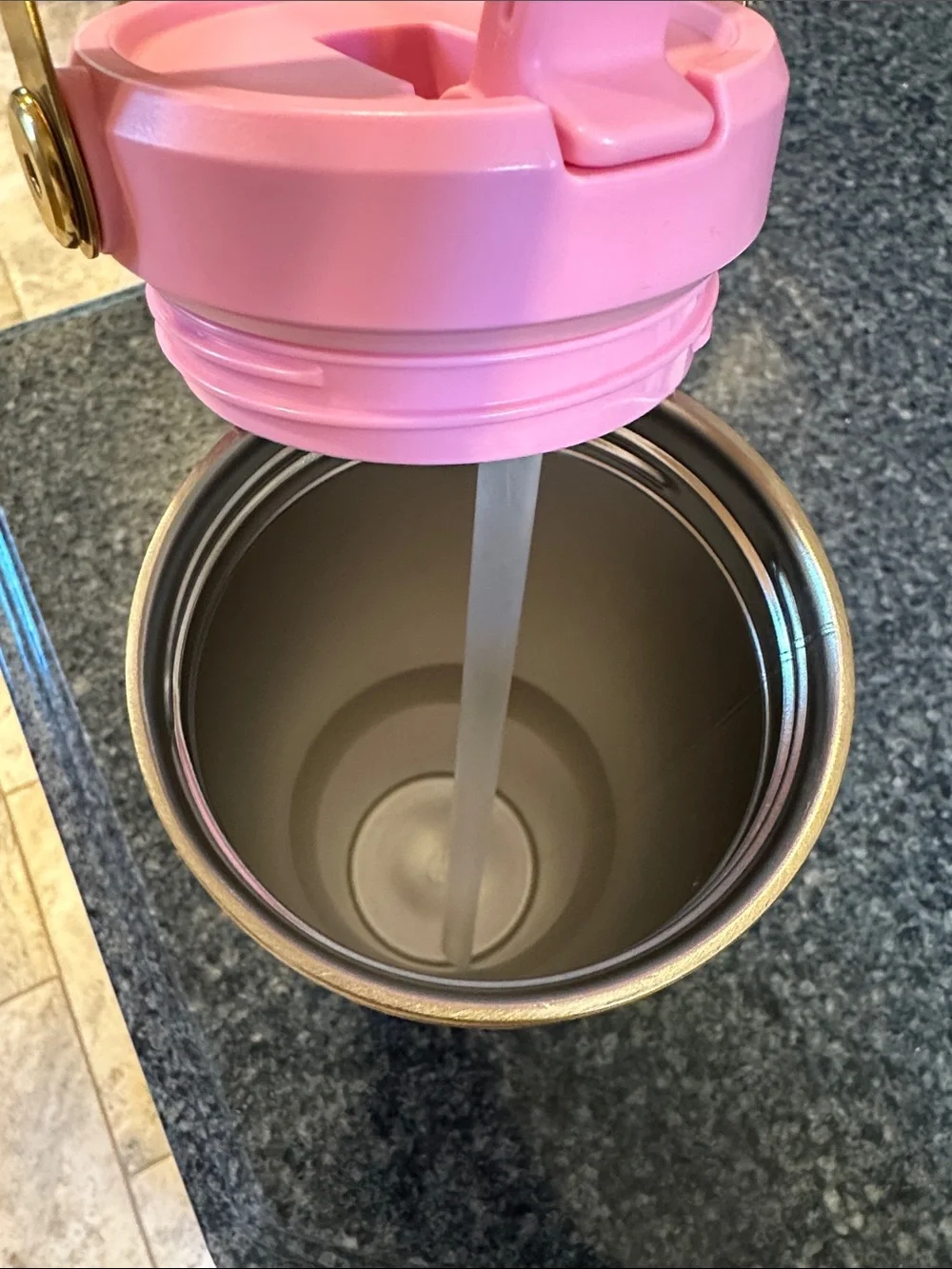 Stanley x Love Shack Fancy Pink Floral Travel Tumbler - Picture 5 of 5